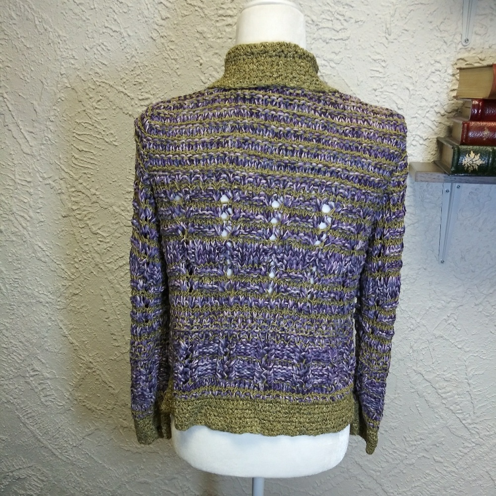 Sigrid Olsen Hand Knitted Sweater. Medium. - image 4